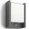 Luz De Pared Led Sensor Movimiento Arbour 6 W Gris 164619316 Philips