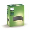 Philips Mygarden Lámpara De Pared Hedgehog 1x42 W Antracita 1733793pn