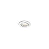 Foco Downlight Circular  Enneper Corte Ø 70 Mm Blanco