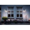 Lampara Ext. Philips Serres Wall Lantern Black