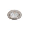 Pack De 3 Unidades Foco Downlight Led Regulable 5.5w  Sparkle Corte Ø 70 Mm  2700k Niquel