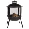 Chimenea Redonda Kansas Acero Negro 85019 Redfire