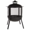 Chimenea Redonda Kansas Acero Negro 85019 Redfire