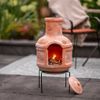 Chimenea Lima Arcilla Paja 86033 Redfire