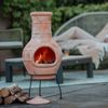 Chimenea Star Flower Arcilla Color Paja 86037 Redfire