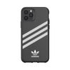 Adidas Carcasa 3 Rayas Samba Apple Iphone 11 Pro Negra/blanca