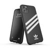 Adidas Carcasa 3 Rayas Samba Apple Iphone 11 Pro Max Negra/blanca