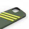 Adidas 3-stripes Custodia Per Cellulare 15,5 Cm (6.1') Cover Verde, Giallo