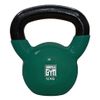 Kettlebell De Vinilo 12 Kg Verde Oscuro Orange Gym