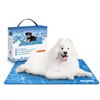 Alfombrilla Refrescante Para Perros Grandes 90x50cm Azul-nobelza