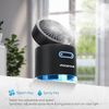 Ventilador Enfriador, Ventilador Con Agua, Humidificador, Usb, Negro