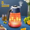 Hervidor De Agua De Retro, 2200w, 1,7 L, 812004