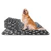 Manta Para Perros 120x100cm Negro 6 Piezas-nobelza