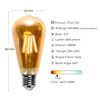 St64 Bombilla Edison Estilo Vintage. E27, 6w, Pack 5 Uds, Aigostar