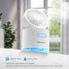 Ventilador Enfriador, Ventilador Con Agua, Humidificador, Usb, Blanco