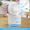 Ventilador Enfriador, Ventilador Con Agua, Humidificador, Usb, Blanco