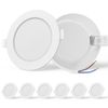 Downlight Led Empotrable Redondo 6w, 6500k, 420lm, 6 Pack Aigostar