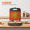 Sandwichera Xxl Para 4 Sándwiches, 1400w, Libre De Bpa, 827695