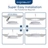 Downlight Led Empotrable Redondo 9w, 6500k, 675lm, 6 Pack Aigostar