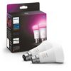 Bombilla White & Color Ambiance - Led 10w - B22 - Pack De 2 Hue