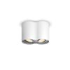 Aplique De Techo White Ambiance Doble  Hue Pillar   Blanco