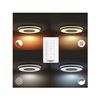 Plafón Led 27w White Ambiance  Hue Being   Negro