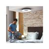 Plafón Led 27w White Ambiance  Hue Still   Gris