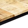 Mesa De Comedor Madera Maciza De Mango Rugoso 180x90x75 Cm Vidaxl