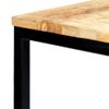 Mesa De Comedor Madera Maciza De Mango En Bruto 120x60x75 Cm Vidaxl