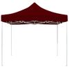 Carpa Plegable Profesional Aluminio Rojo Tinto 3x3 M Vidaxl