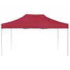 Carpa Plegable Profesional De Aluminio Rojo Vino Tinto 4,5x3m Vidaxl