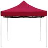 Carpa Plegable Profesional De Aluminio Rojo Vino Tinto 4,5x3m Vidaxl