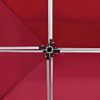 Carpa Plegable Profesional De Aluminio Rojo Vino Tinto 4,5x3m Vidaxl