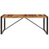 Mesa De Comedor De Madera Maciza De Sheesham 200x100x75 Cm Vidaxl