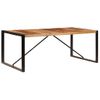 Mesa De Comedor De Madera Maciza De Sheesham 200x100x75 Cm Vidaxl