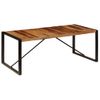 Mesa De Comedor De Madera Maciza De Sheesham 200x100x75 Cm Vidaxl