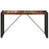 Mesa De Comedor De Madera Maciza Reciclada 140x70x75 Cm Vidaxl