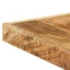 Mesa De Comedor De Madera Maciza De Mango 200x100x75 Cm Vidaxl