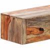 Mesa Consola De Pared Madera Maciza De Sheesham 100x25x20 Cm Vidaxl