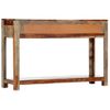 Mesa Consola Con 3 Cajones Madera Maciza Sheesham 120x30x75 Cm Vidaxl