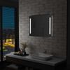 Espejo De Pared De Baño Con Led 80x60 Cm Vidaxl