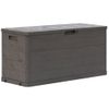 Caja De Almacenamiento De Jardín 280 L Marrón Vidaxl