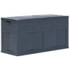 Caja De Almacenamiento De Jardín 320 L Negro Vidaxl