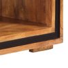 Mesa De Centro De Madera Maciza De Acacia 100x45x33 Cm Vidaxl