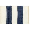 Manteles Individuales A Rayas Chindi 6 Uds Azul Blanco 30x45 Cm Vidaxl