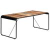 Mesa De Comedor De Madera Maciza Reciclada 180x90x76 Cm Vidaxl