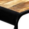 Mesa De Comedor Madera Maciza De Mango Sin Tratar 118x60x76 Cm Vidaxl