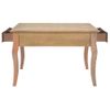 Mesa De Centro De Madera Marrón 80x80x50 Cm Vidaxl