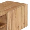 Mueble Para Tv Madera Maciza De Acacia 140x30x45 Cm Vidaxl