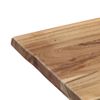 Mesa De Comedor De Madera Maciza De Acacia 140x80x76 Cm Vidaxl